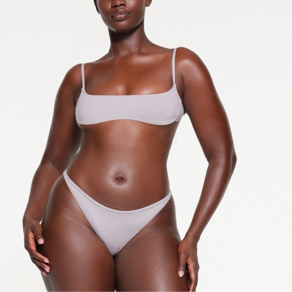 SKIMS Gray Bikini Set